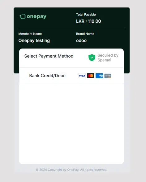 OnePay Payment Gateway Integration for Odoo | Secure Online Payments