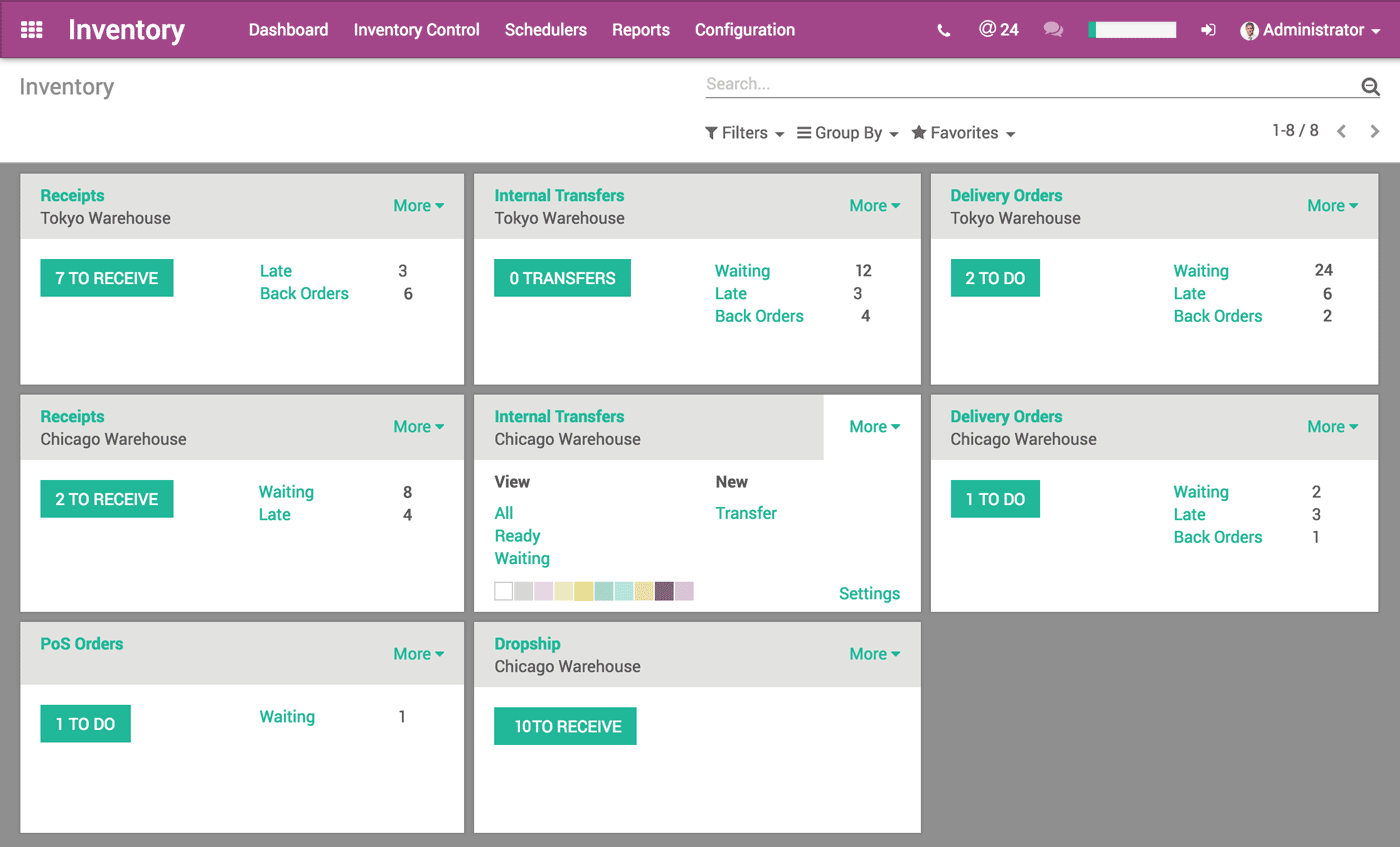 Odoo image and text block