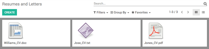 Odoo image and text block